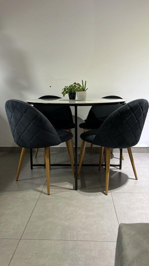 Mesa redonda estilo marmol en 100 cm - Image 11