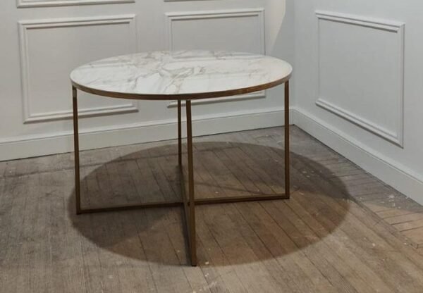 Mesa redonda estilo marmol en 100 cm - Image 8