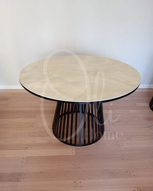 Mesa Comedor con Base varillado 118 cm - Image 3